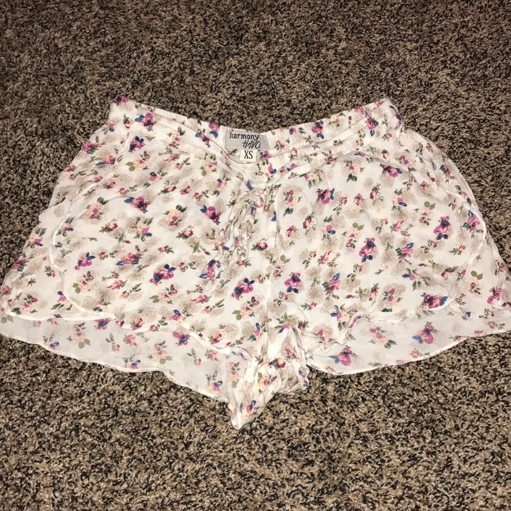 Harmony Havoc floral shorts